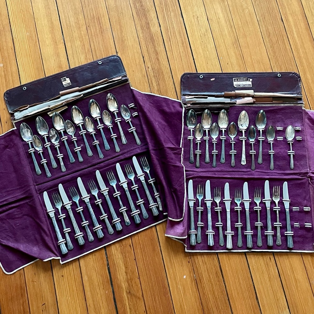 WEDDINGS FAMILY PARTY FLATWARE KNIVES FORKS SPOONS…